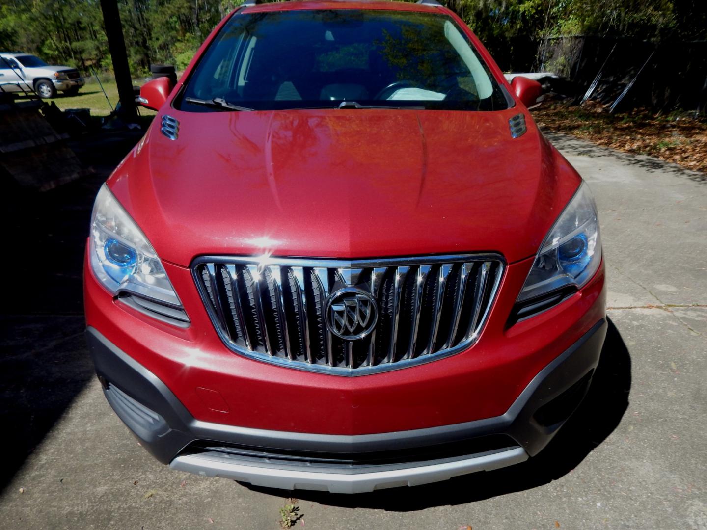 2016 Maroon /Charcoal Buick Encore (KL4CJASB1GB) with an 1.4L engine, Automatic transmission, located at 3120 W Tennessee St, Tallahassee, FL, 32304-1002, (850) 575-6702, 30.458841, -84.349648 - Photo#2